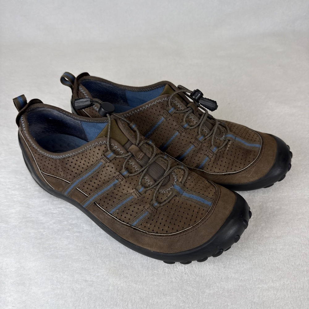 PRIVO by Clarks Women's Shoes SZ 7.5M Brown Leather Trail Driving Walking Hiking